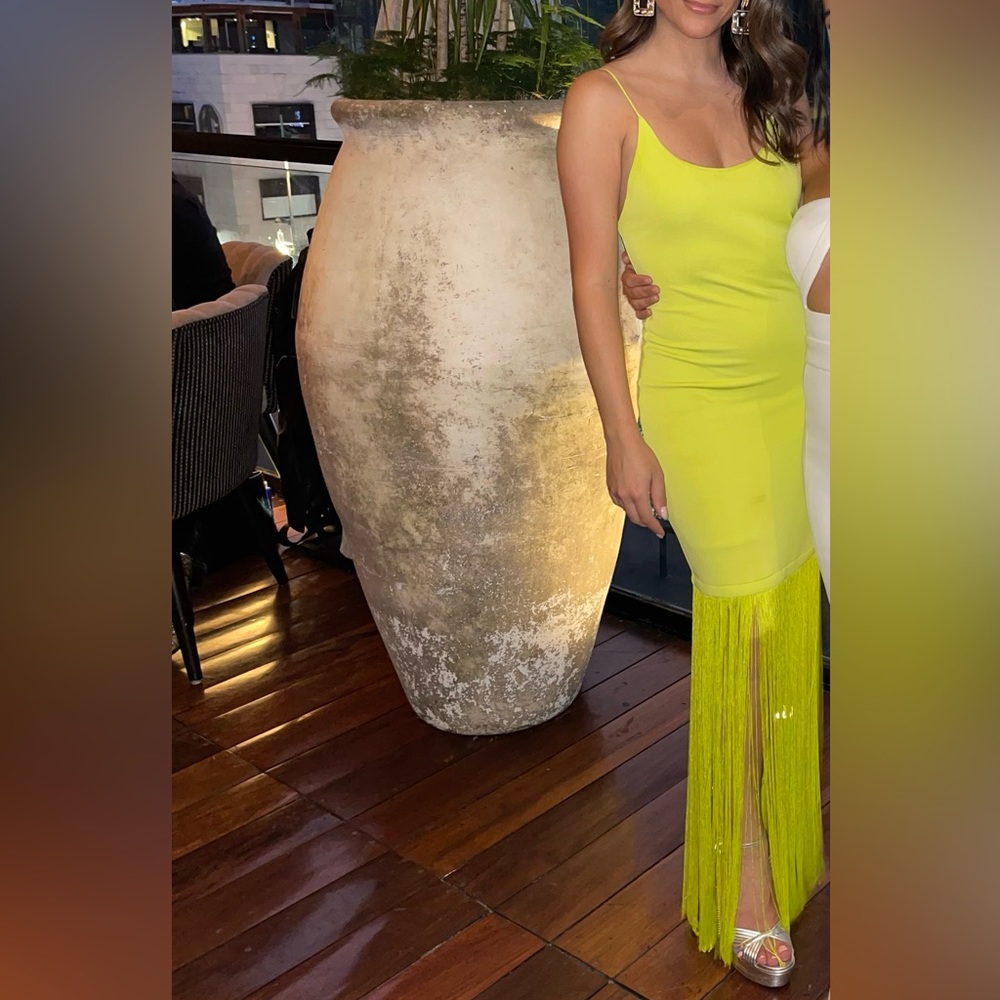 Alice and Olivia Steph Scoop Neck Maxi Dress